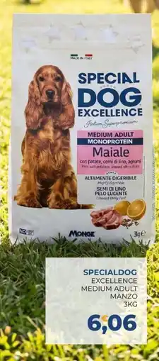 Moderna Specialdog excellence medium adult manzo offerta