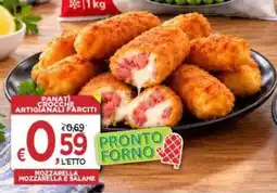 Jero Market Mozzarella mozzarella e salame offerta