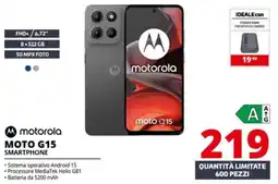 Comet Motorola Moto G15 offerta