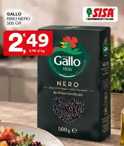 Sisa Gallo Riso Nero offerta