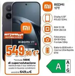 Expert Redmi 17T offerta