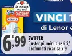 Rossotono Carrefour Swiffer Duster piumini classici/ profumati ricarica offerta