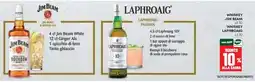 Pam Whiskey Jim Beam/ Whiskey Laphroaig offerta