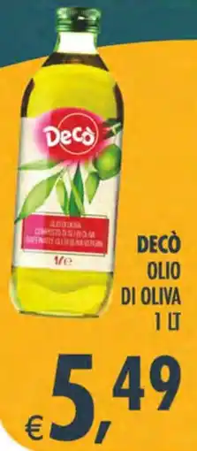 Deco Supermercati Decò olio di oliva offerta