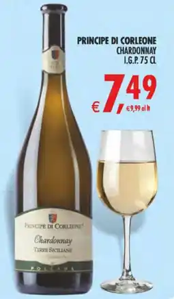 Deco Supermercati Principe di corleone chardonnay i.g.p. offerta