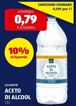 ALDI Le gusto aceto di alcool offerta