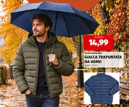 ALDI Up2fashion men giacca trapuntata da uomo offerta