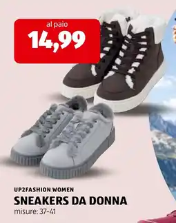 ALDI Up2fashion women sneakers da donna offerta