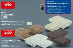 ALDI Novitesse set di asciugamani offerta