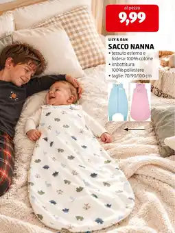 ALDI Lily & Dan Sacco Nanna offerta
