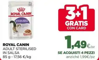 Royal canin adult sterilised in salsa