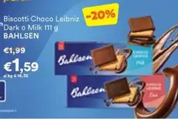 Unes Bahlsen Biscotti Choco Leibniz Dark o Milk offerta
