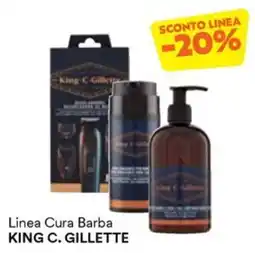 Unes King C. Gillette Linea Cura Barba offerta
