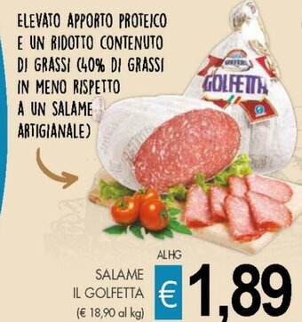 Il Golfetta Salame