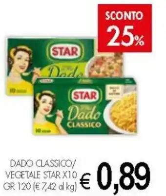 Star Dado Classico/Vegetale x10 120gr