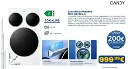 Euronics Candy lavatrice standard offerta