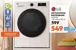 Rossetti Market LG Asciugatrice offerta