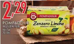 Crai Pompadour infusi benessere offerta