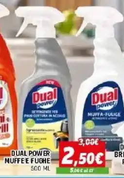 Orizzonte Dual power muffe e fughe offerta