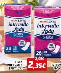 Orizzonte Lines intervallo lady offerta