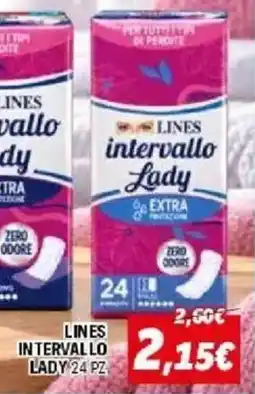 Orizzonte Lines intervallo lady offerta