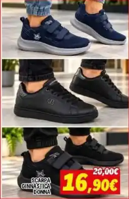 Orizzonte Scarpa ginnastica donna offerta