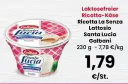 Interspar Ricotta La Senza Lattosio Santa Lucia Galbani offerta