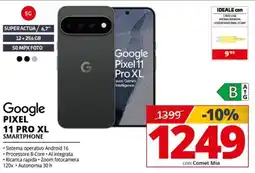 Comet Google Pixel 11 Pro XL offerta