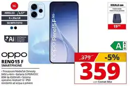 Comet Oppo Reno15 F 5G offerta