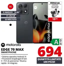 Comet Motorola Edge 70 Max offerta