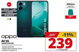 Comet Oppo A6 5G offerta
