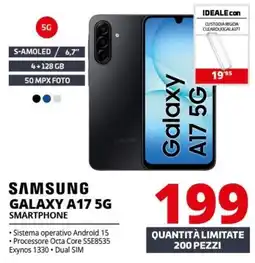 Comet Samsung Galaxy A17 5G offerta