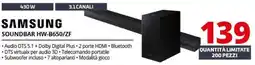 Comet Samsung soundbar hw-b650/zf offerta