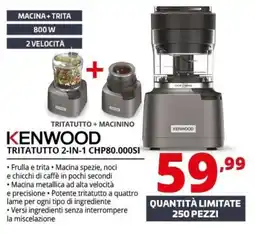 Comet Kenwood tritatutto 2-in-1 chp80.000si offerta