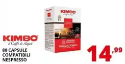 Comet Kimbo caffe di napoli compatibili nespresso offerta