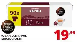 Comet Nescafe dolce gusto napoli miscela forte offerta