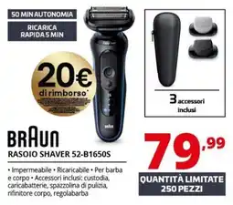 Comet Braun rasoio shaver offerta