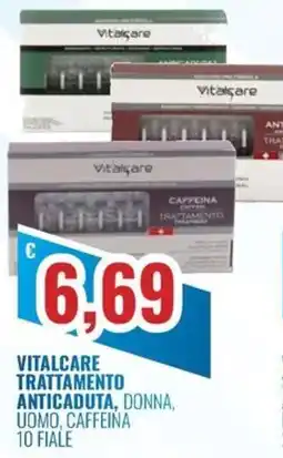 Paladini Otello Supermercato Vitalcare trattamento anticaduta, donna, uomo, caffeina offerta
