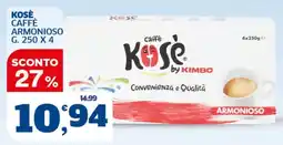 Il Punto Sigma Kosè Caffè Armonioso offerta