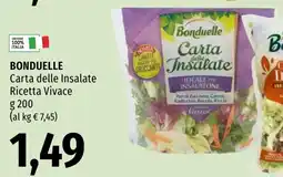 Emi Market Bonduelle Carta delle Insalate Ricetta Vivace offerta