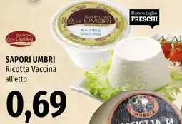 Emi Market Sapori Umbri Ricotta Vaccina offerta