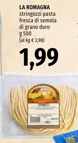 Emi Market La Romagna stringozzi pasta fresca di semola di grano duro offerta