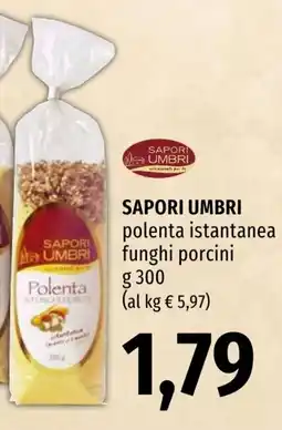 Emi Market Sapori Umbri polenta istantanea funghi porcini offerta