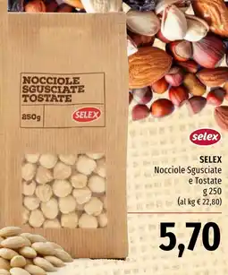 Emi Market Selex Nocciole Sgusciate e Tostate offerta