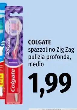 Emi Market Colgate spazzolino Zig Zag pulizia profonda, medio offerta