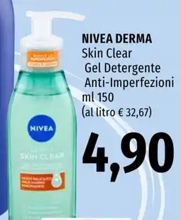 Emi Market Nivea Derma Skin Clear Gel Detergente Anti-Imperfezioni offerta