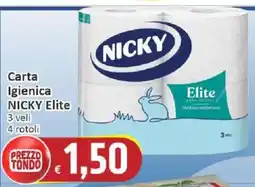 Paghi Poco Nicky Carta Igienica Elite offerta