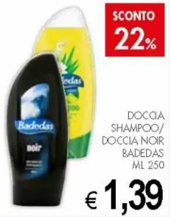 Badedas Doccia Shampoo/Doccia Noir 250ml