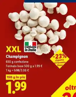 Lidl Champignon offerta