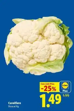 Lidl Cavolfiore offerta
